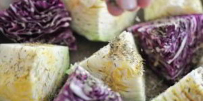 Рецепт запеченной белокочанной капусты