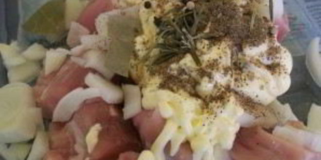 Рецепт запеченной картошки со свининой