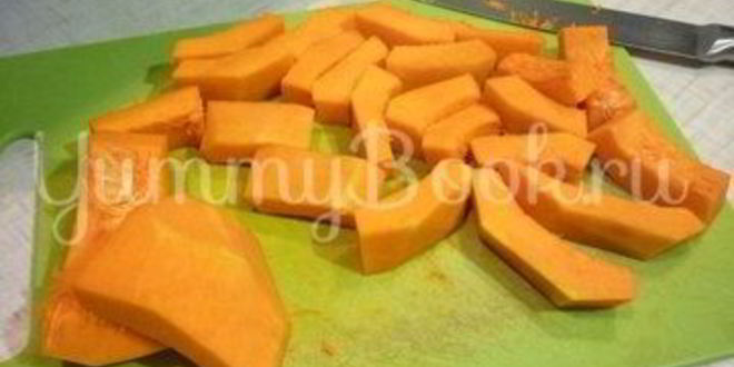 Рецепт запеченной тыквы с соусом терияки