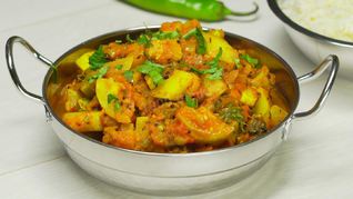 Рецепт Жареных кабачков карри