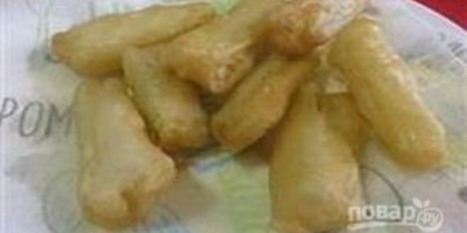 Рецепт жареных стеблей сельдерея