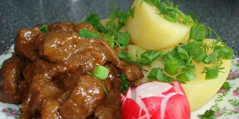 Как приготовить говяжью печень по-восточному