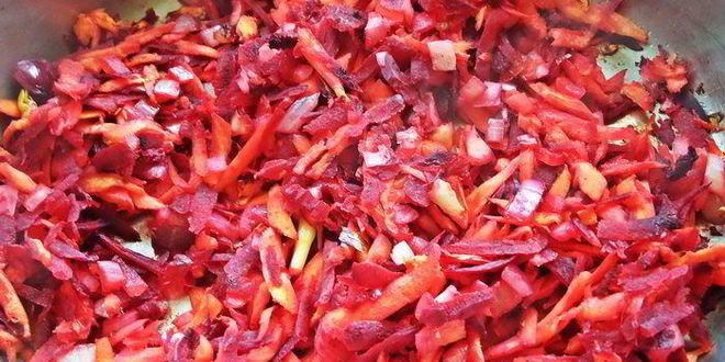 Рецепт куриной печени с овощами и гречкой