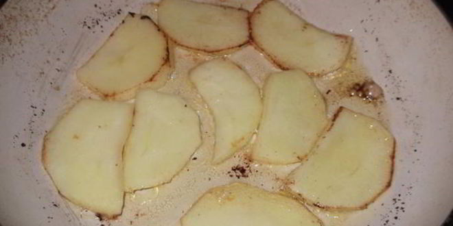 Рецепт куриной печени с яблоком