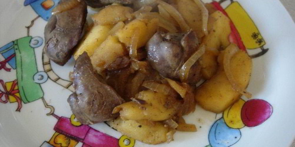 Как приготовить нежную куриную печеночку