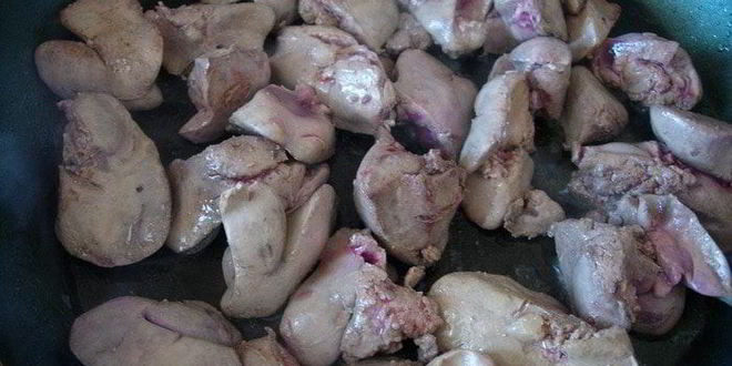 Рецепт нежной куриной печеночки