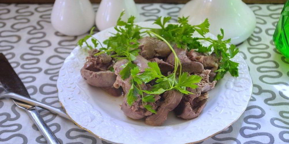 Как приготовить печень куриную, отварную