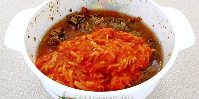 Рецепт печени куриной в яблочном соусе в микроволновке