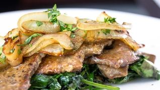 Рецепт Печени по-венециански