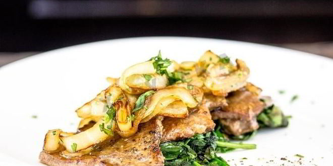 Рецепт печени по-венециански