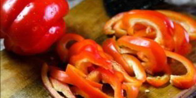 Рецепт печени с болгарским перцем