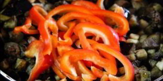 Рецепт печени с болгарским перцем