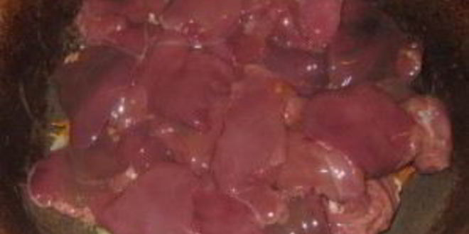 Рецепт печени с макаронами