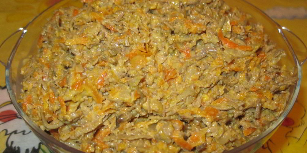 Как приготовить печень с морковью и луком