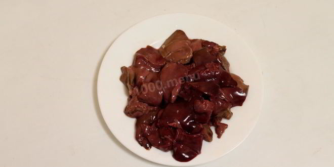 Рецепт печени с морковью и сметаной