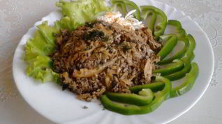 Рецепт Печени тушеной с капустой