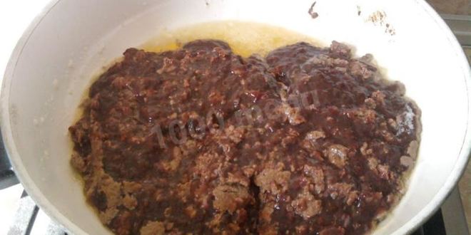 Рецепт печени тушеной с капустой