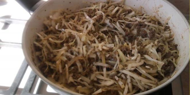 Рецепт печени тушеной с капустой