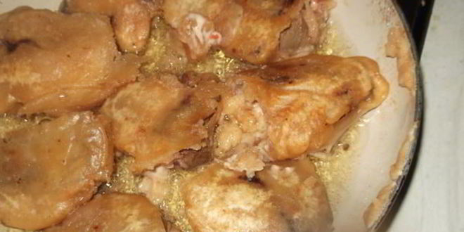 Рецепт печени в пивном кляре