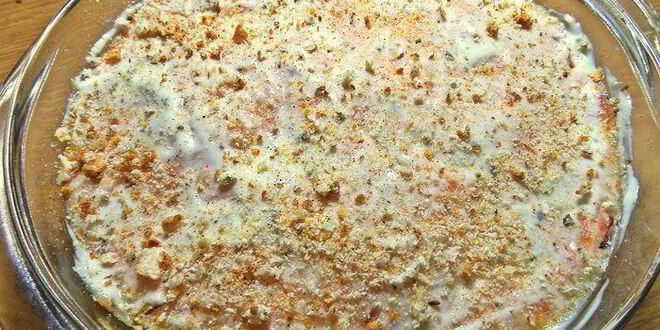 Рецепт печенки под овощной шубкой