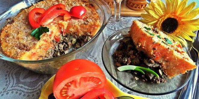 Рецепт печенки под овощной шубкой