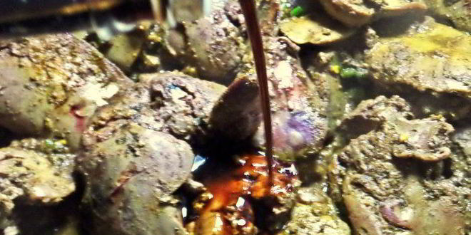 Рецепт печенки под овощной шубкой