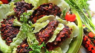 Рецепт Печенки в овощной оболочке