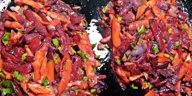 Рецепт печенки в овощной оболочке