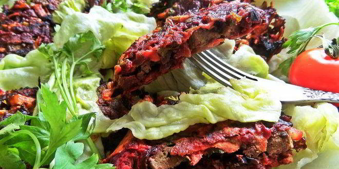 Рецепт печенки в овощной оболочке