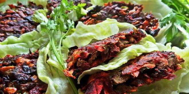 Рецепт печенки в овощной оболочке