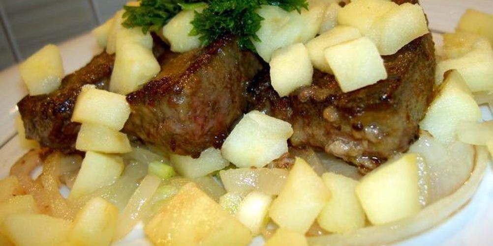 Как приготовить телячью печень по-берлински