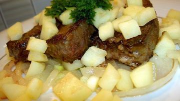 Рецепт Телячьей печени по-берлински