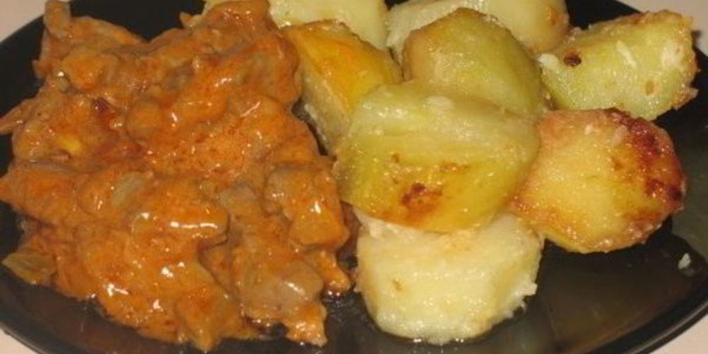 Как приготовить телячью печень в кисло-сладком соусе