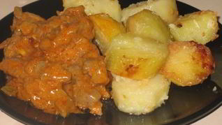 Рецепт Телячьей печени в кисло-сладком соусе