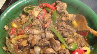 Рецепт Тушеной куриной печени