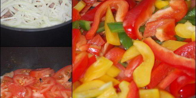 Рецепт тушеной печени с овощами