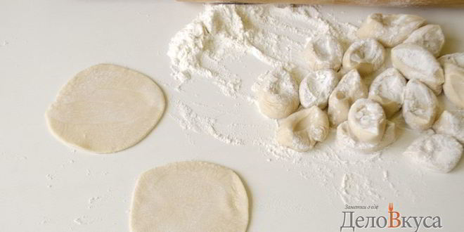 Рецепт домашних пельменей с мясом