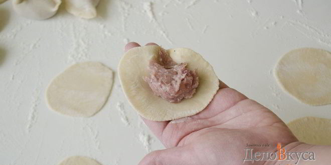 Рецепт домашних пельменей с мясом