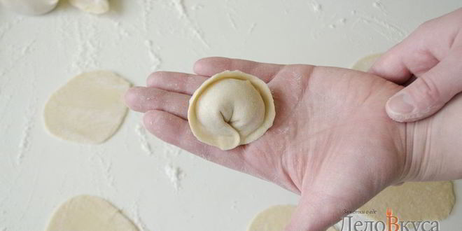 Рецепт домашних пельменей с мясом