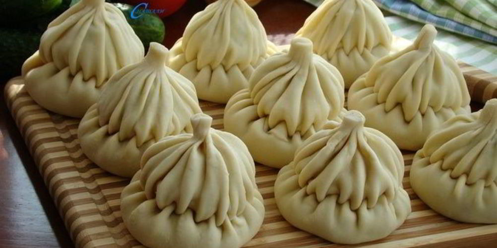 Как приготовить двухъярусные хинкали