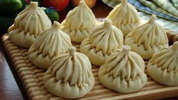 Рецепт Двухъярусных хинкали