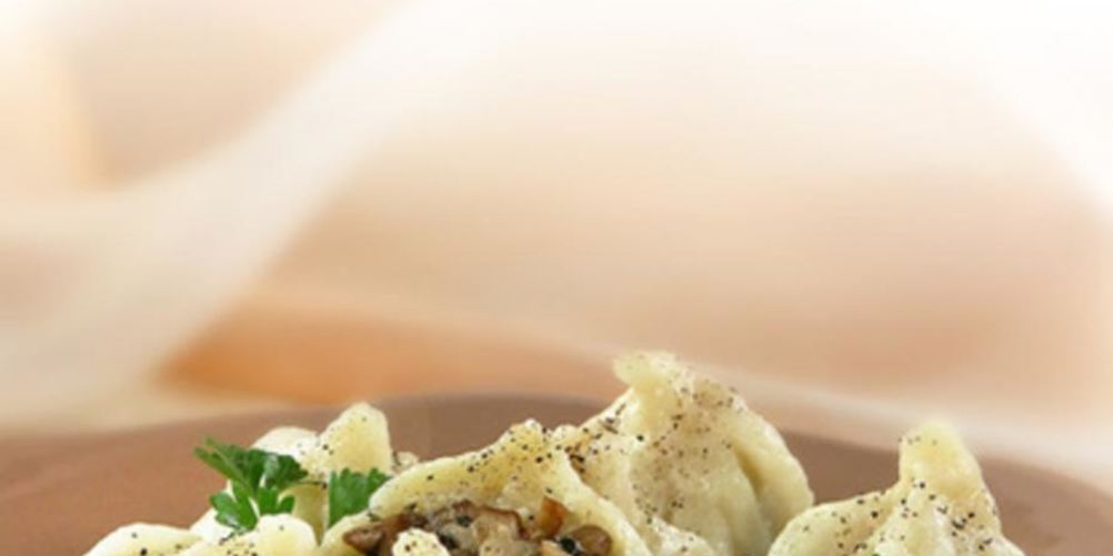 Как приготовить хинкали с белыми грибами