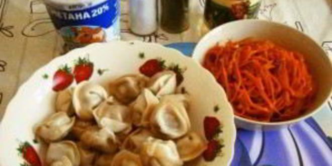 Рецепт пельменей на пару