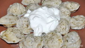 Рецепт Пельменей с фаршем и квашеной капустой