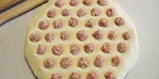 Рецепт пельменей с сыром в духовке