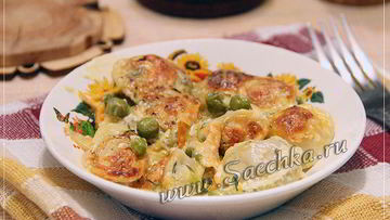 Рецепт Пельменей в духовке