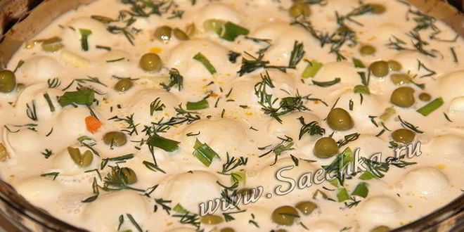 Рецепт пельменей в духовке