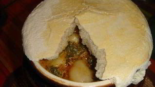 Рецепт Пельменей в горшочках с печенью