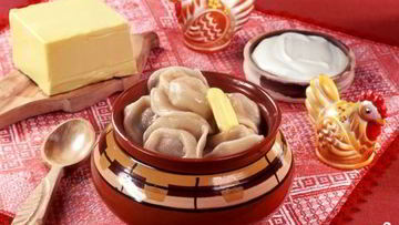 Рецепт Пельменей в горшочках в аэрогриле