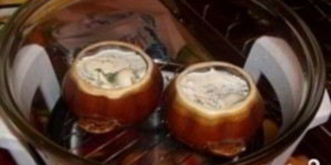 Рецепт пельменей в горшочках в аэрогриле